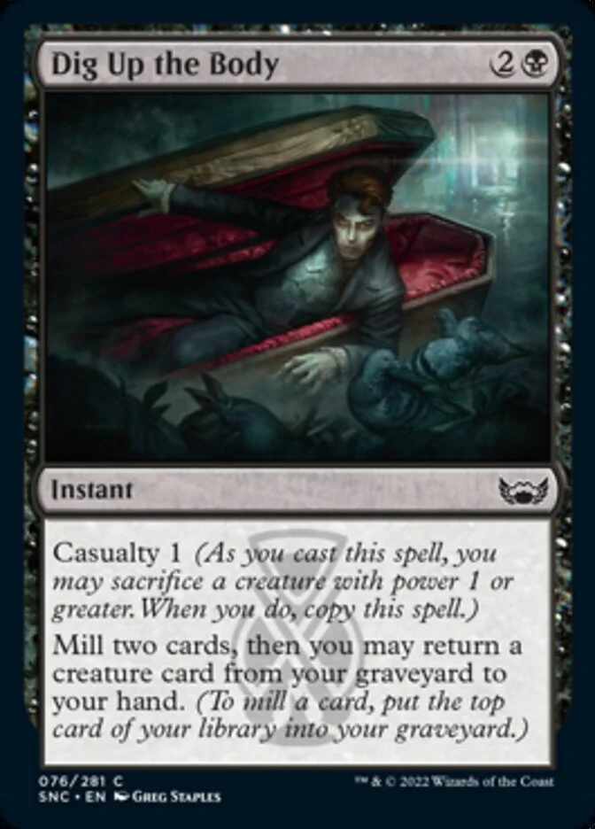 Dig Up the Body [ #076/281 ] (SNC-C)