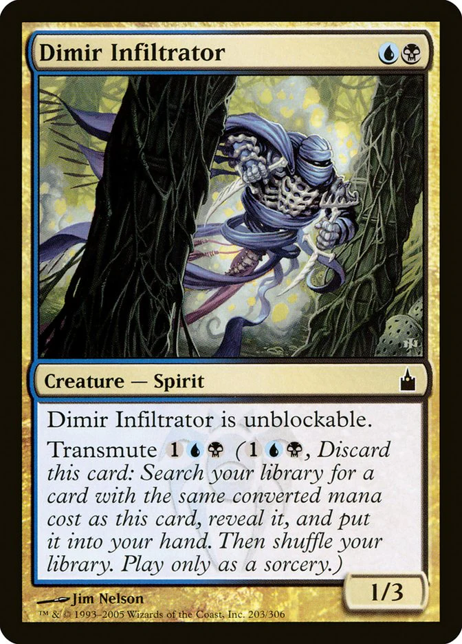 Dimir Infiltrator (RAV-C) Moderate Play