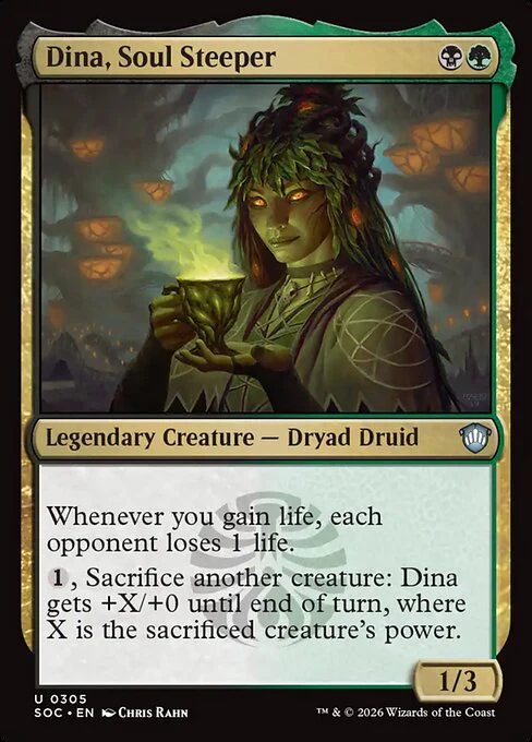 Dina, Soul Steeper [ #0305 ] (SOC-U)