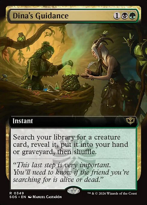 Dina's Guidance [ #0349 Extended Art ] (SOS-R)