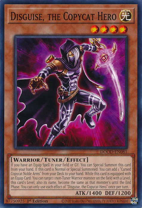 Disguise, the Copycat Hero (DOOD-EN081)