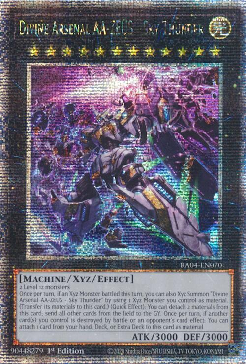 Divine Arsenal AA-ZEUS - Sky Thunder (New Art) (RA04-EN070)