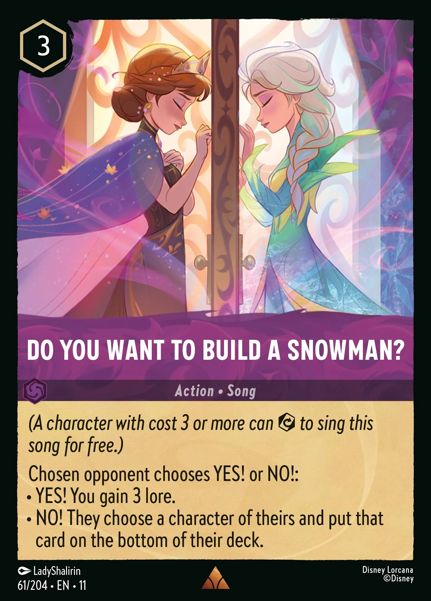 Do You Want To Build A Snowman? (061/204 - Winterspell)  Rare