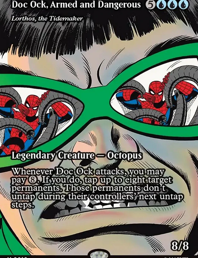 Doc Ock, Armed and Dangerous - Lorthos, the Tidemaker [ #0010 Borderless ] (MAR-M) - Image 2