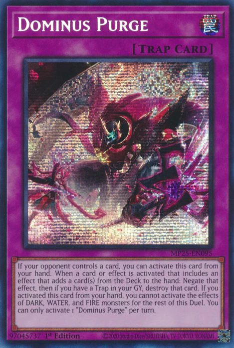 Dominus Purge (MP25-EN095) Prismatic Secret Rare Near Mint 1st Edition - Image 3