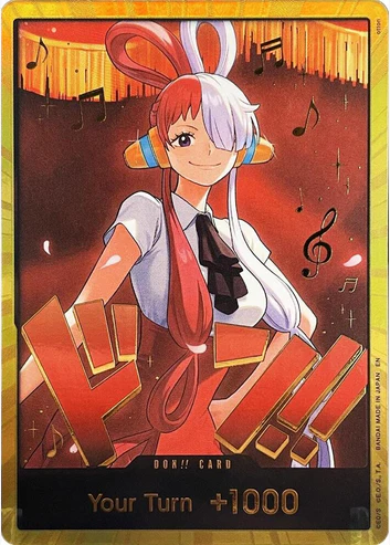DON!! Card (Uta) Gold (EB-03)