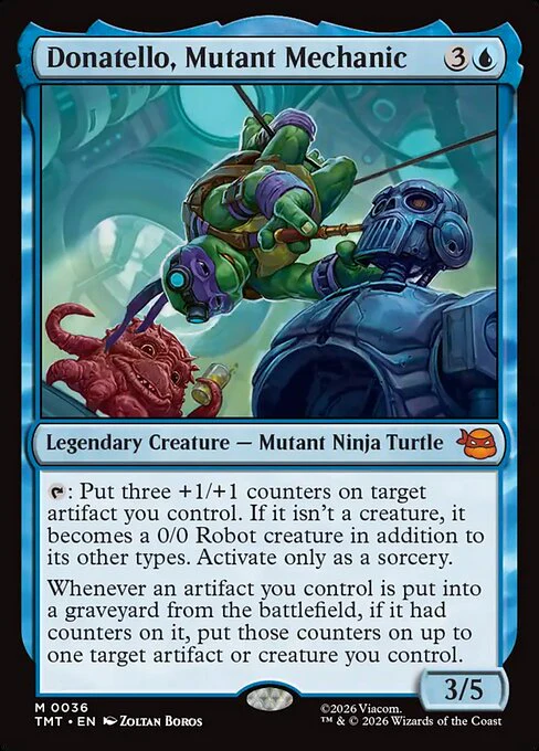 Donatello, Mutant Mechanic [ #0036 ] (TMT-M)