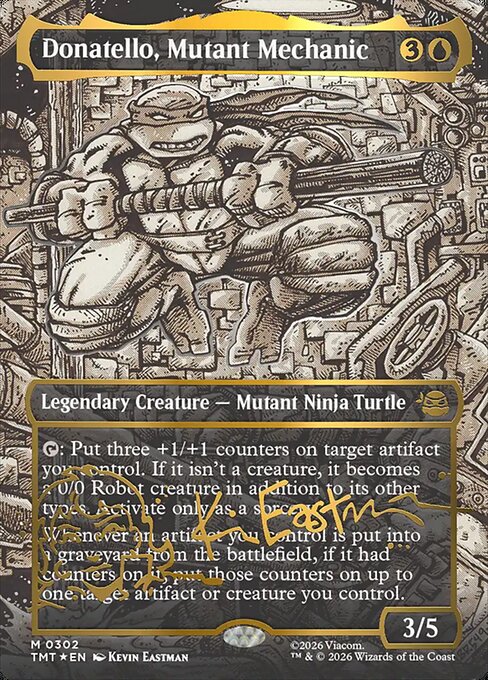 Donatello, Mutant Mechanic [ #0302 Headliner ] (TMT-M)