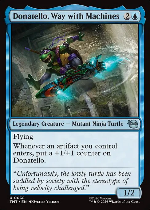 Donatello, Way with Machines [ #0038 ] (TMT-U)