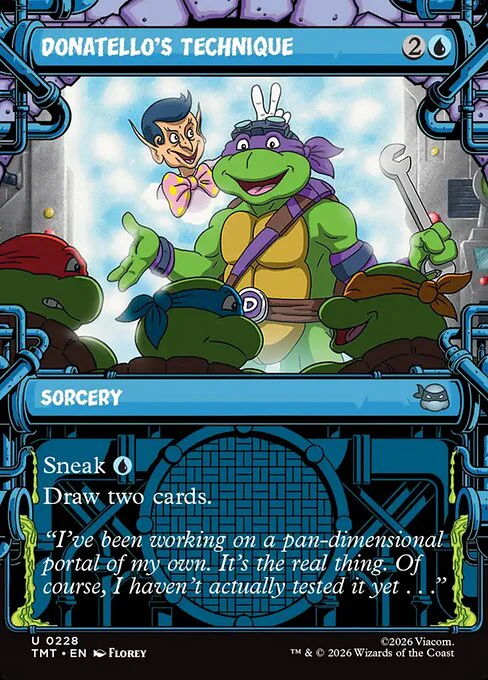 Donatello's Technique [ #0228 Sewer Frame Showcase ] (TMT-U) - Image 2