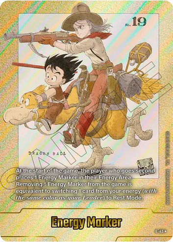 Dragon Ball Fusion World Energy Markers: E-43 (Gold)