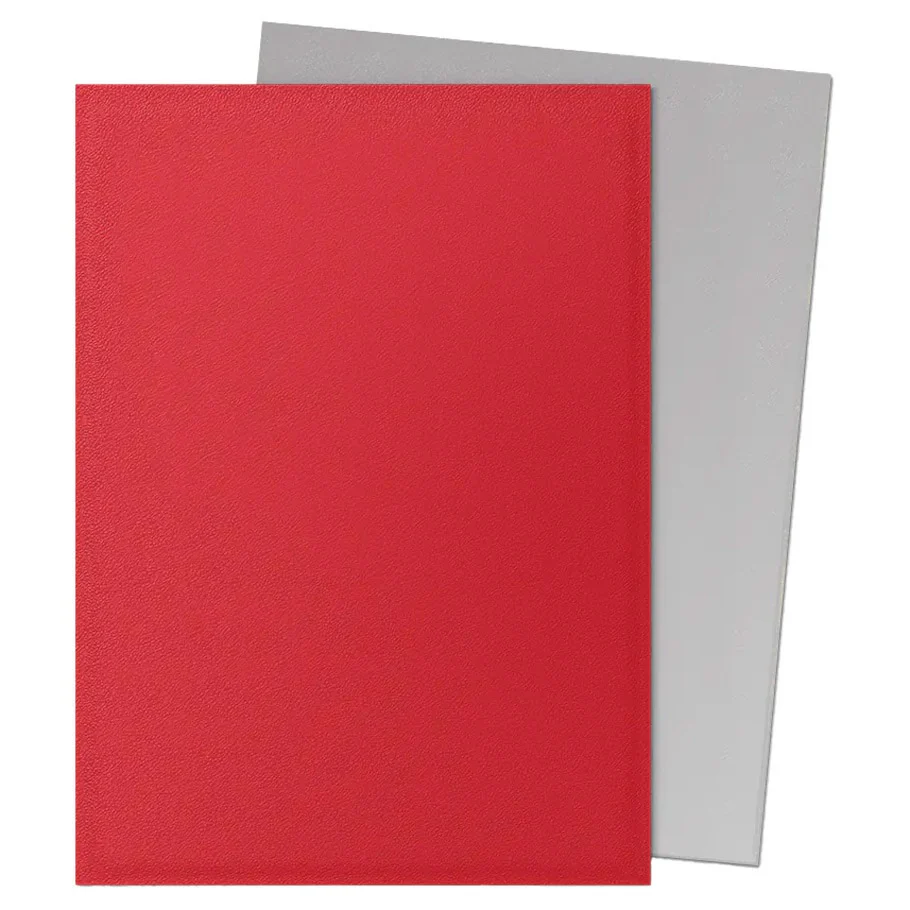 Dragon Shield: Standard - Dual Matte: Crimson & Silver 100 Count - Image 2