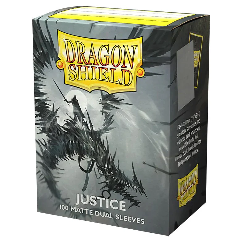 Dragon Shield: Standard - Dual Matte: Justice 100 Count - Image 2