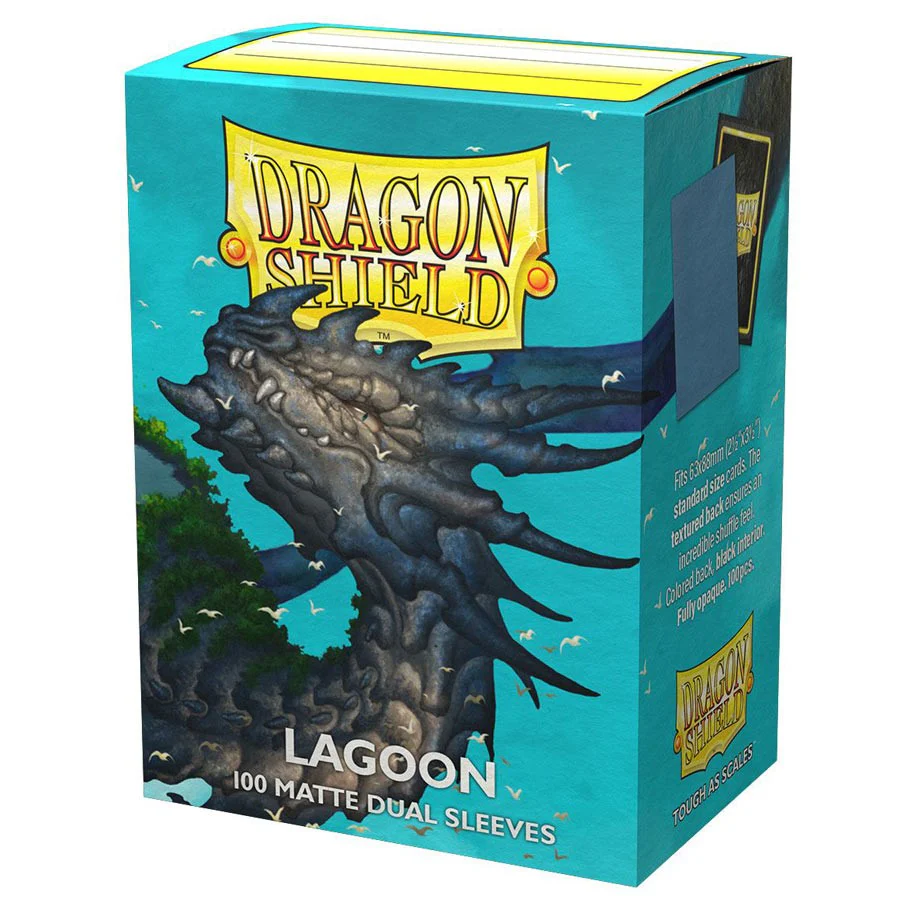 Dragon Shield: Standard - Dual Matte: Lagoon (Saras) 100 Count - Image 2