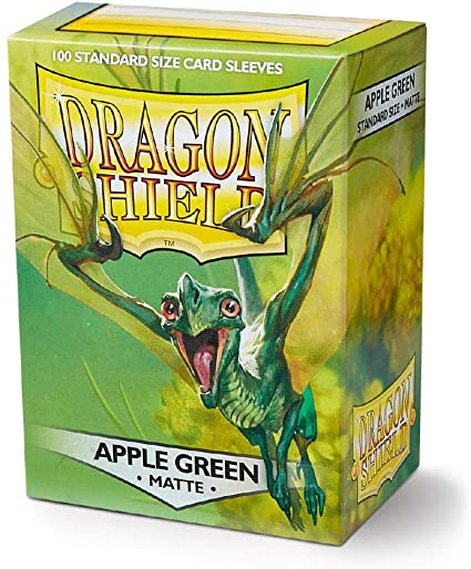 Dragon Shield: Standard - Matte: Green Apple 100 Count - Image 2