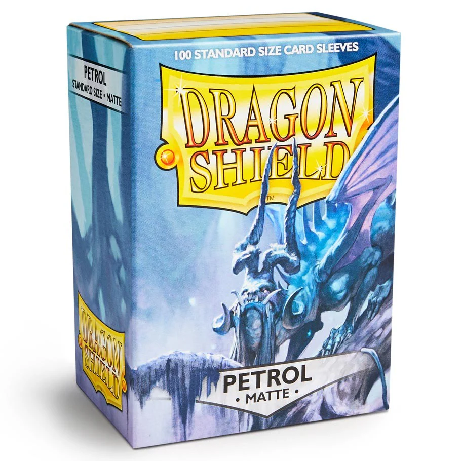 Dragon Shield: Standard - Matte: Petrol 100 Count - Image 2