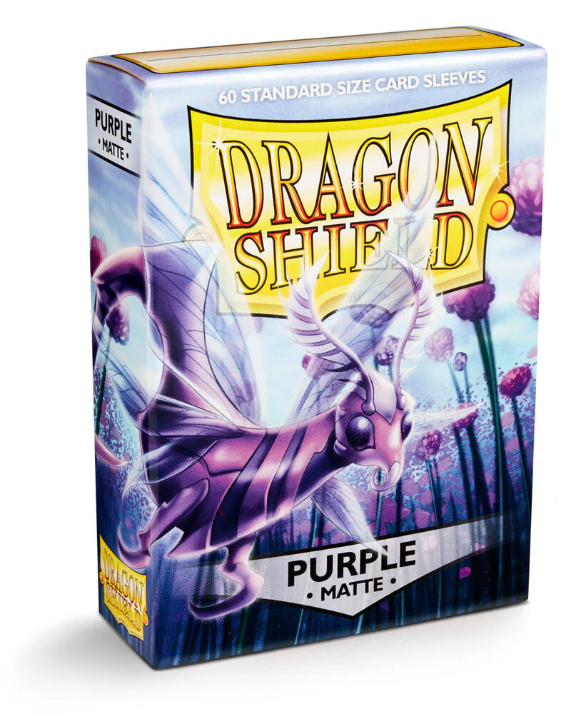 Dragon Shield: Standard - Matte: Purple 60 Count