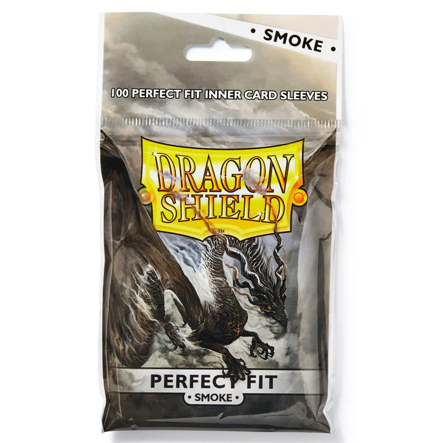 Dragon Shield: Standard - Perfect Fit: Smoke 100 Count - Image 2