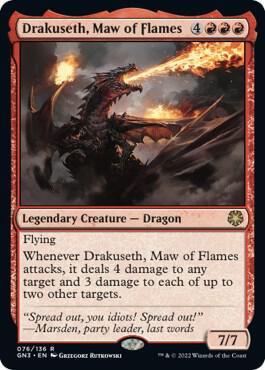 Drakuseth, Maw of Flames (GN3-U)