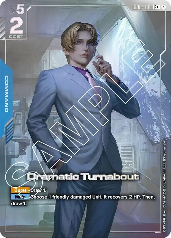 Dramatic Turnabout - GD02-100 (GD02) - Near Mint (R+)