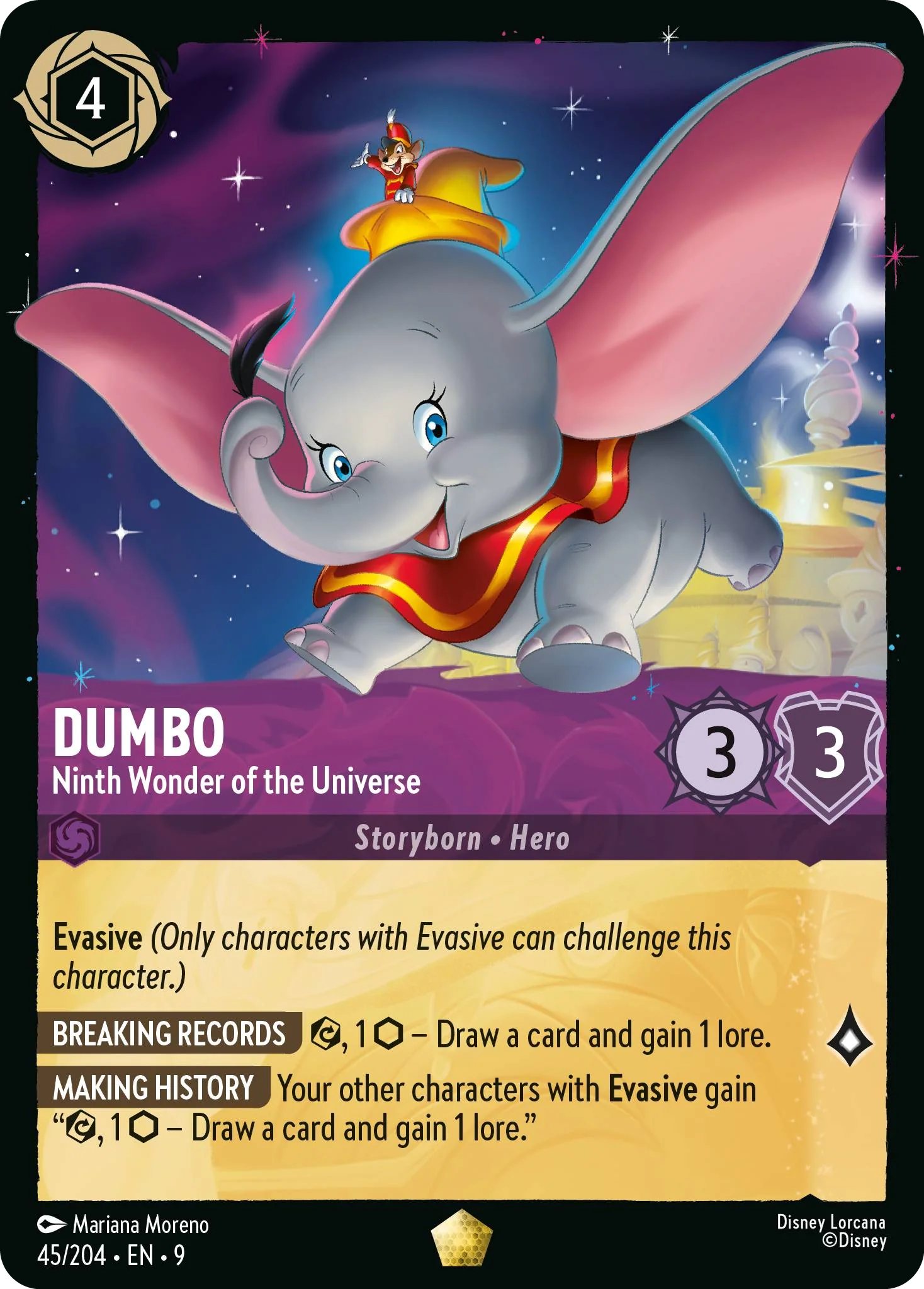 Dumbo - Ninth Wonder of the Universe (Fabled - 045/204)  Legendary