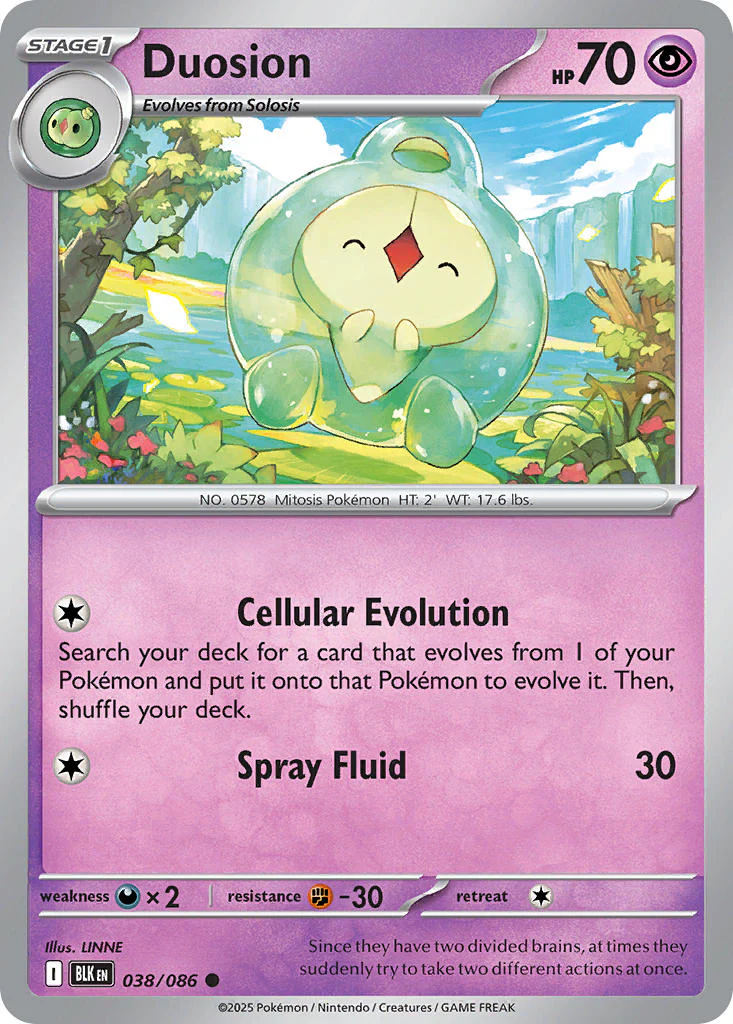 Duosion (Master Ball Pattern) - 038/086 (BLK) Common