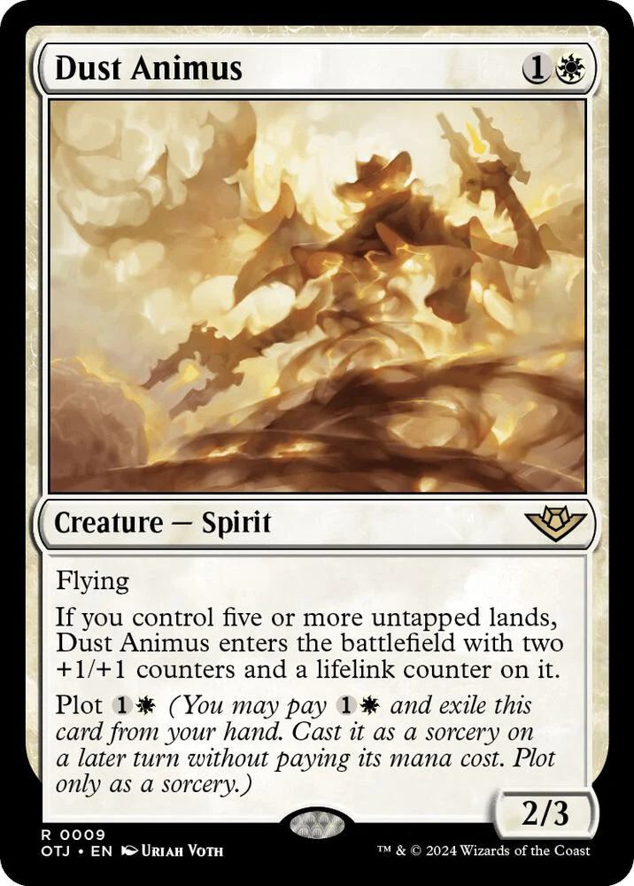 Dust Animus [#0009] (OTJ-R) Moderate Play