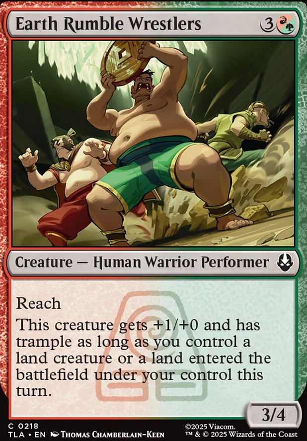 Earth Rumble Wrestlers [ #0218 ] (TLA-C) - Image 2