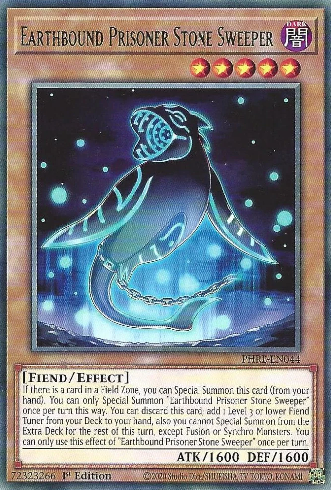 Earthbound Prisoner Stone Sweeper (PHRE-EN044)