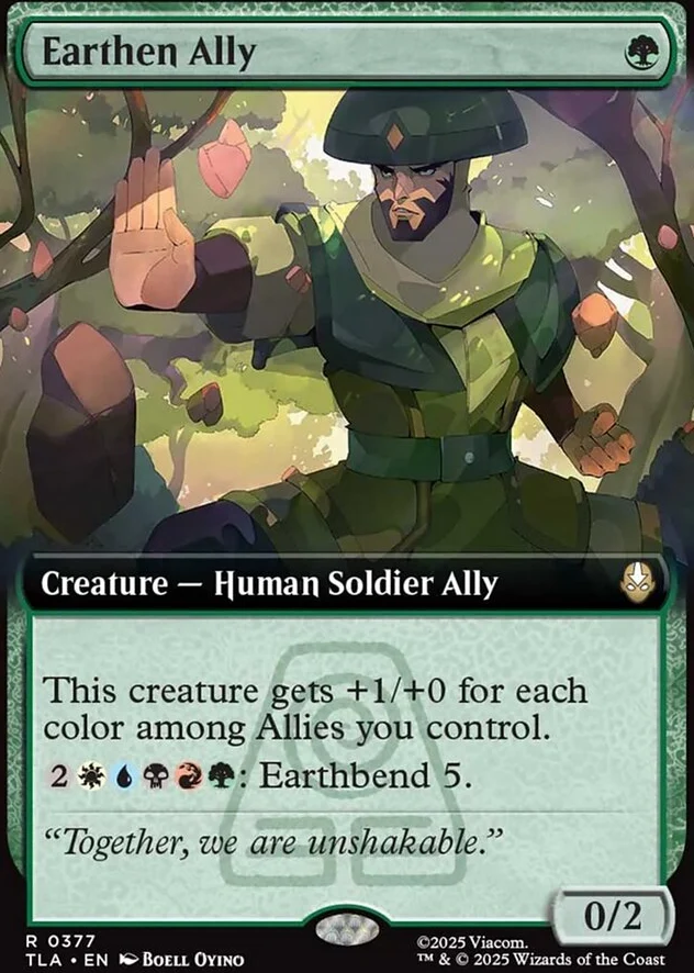 Earthen Ally [ #0377 Extended Art ] (TLA-R) - Image 2