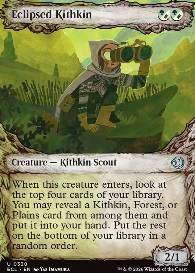 Eclipsed Kithkin [ #0338 Showcase ] (ECL-U)