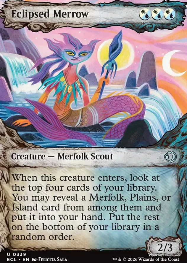 Eclipsed Merrow [ #0339 Showcase ] (ECL-U)