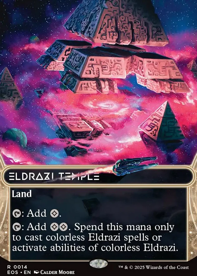 Eldrazi Temple [ #0014 Borderless Stellar Sights ] (EOS-R) - Image 2