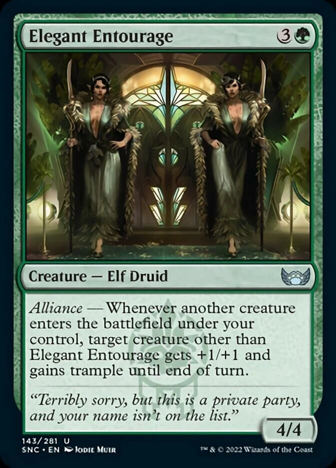 Elegant Entourage [ #143/281 ] (SNC-U)