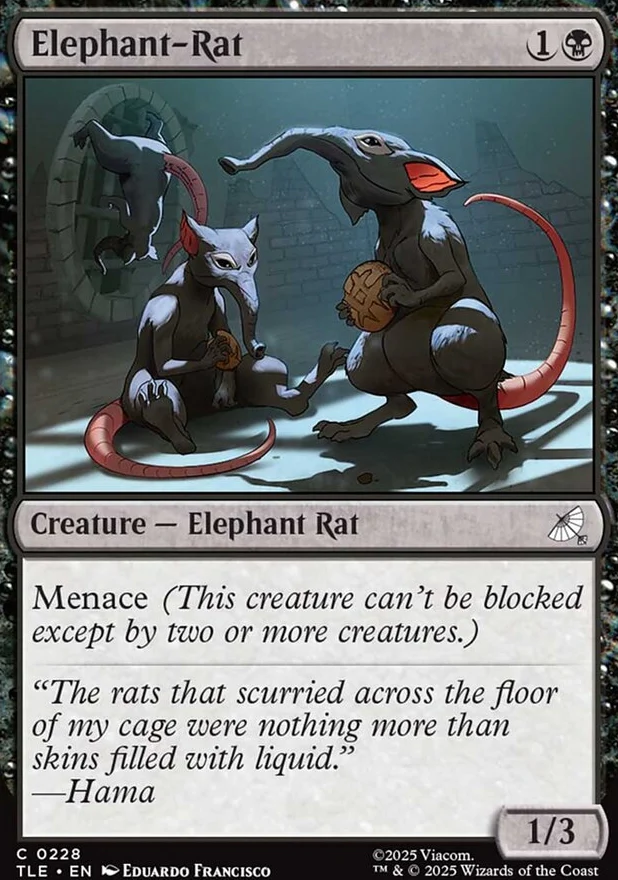 Elephant-Rat [ #0228 ] (TLE-C) - Image 2