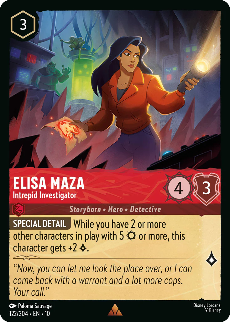 Elisa Maza - Intrepid Investigator (122/204 - Whispers in the Well) Rare