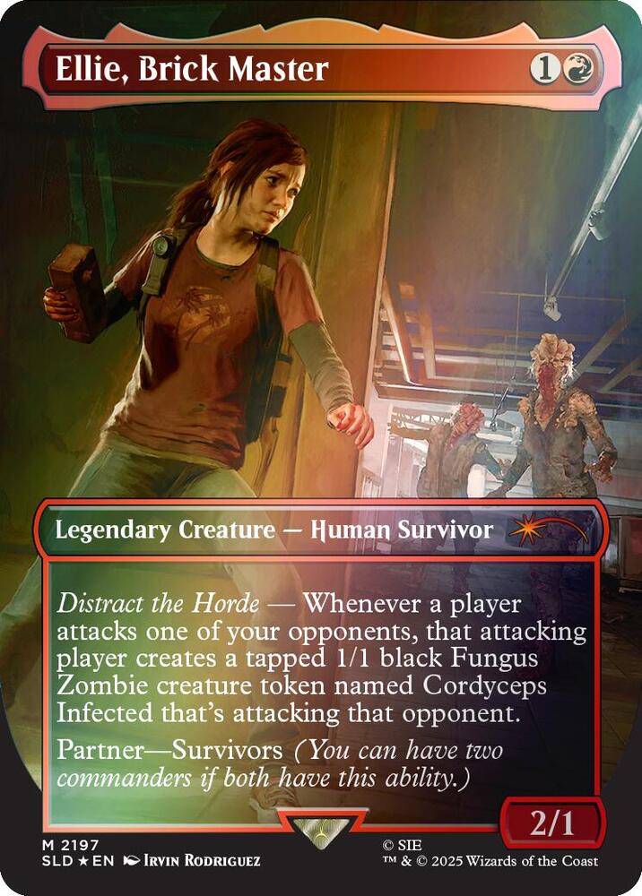 Ellie, Brick Master (SLD-M-2197) (Rainbow Foil)