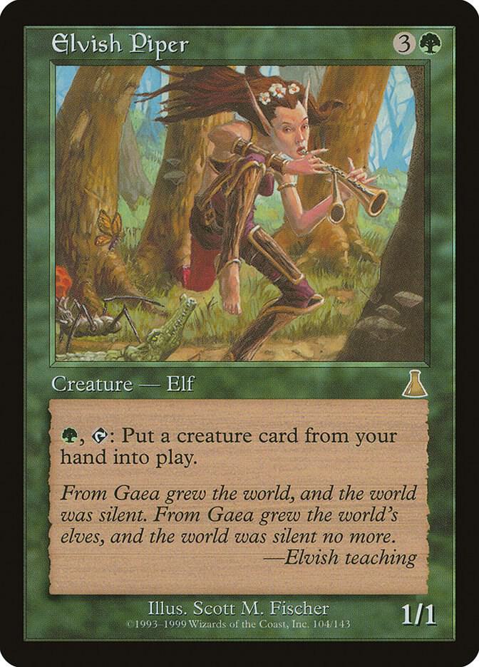 Elvish Piper (UDS-R) Heavy Play