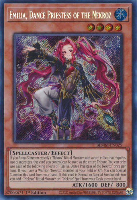 Emilia, Dance Priestess of the Nekroz (BLMM-EN025)