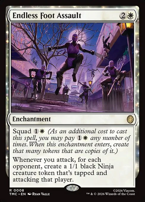 Endless Foot Assault [ #0008 Surge Foil ] (TMC-R)