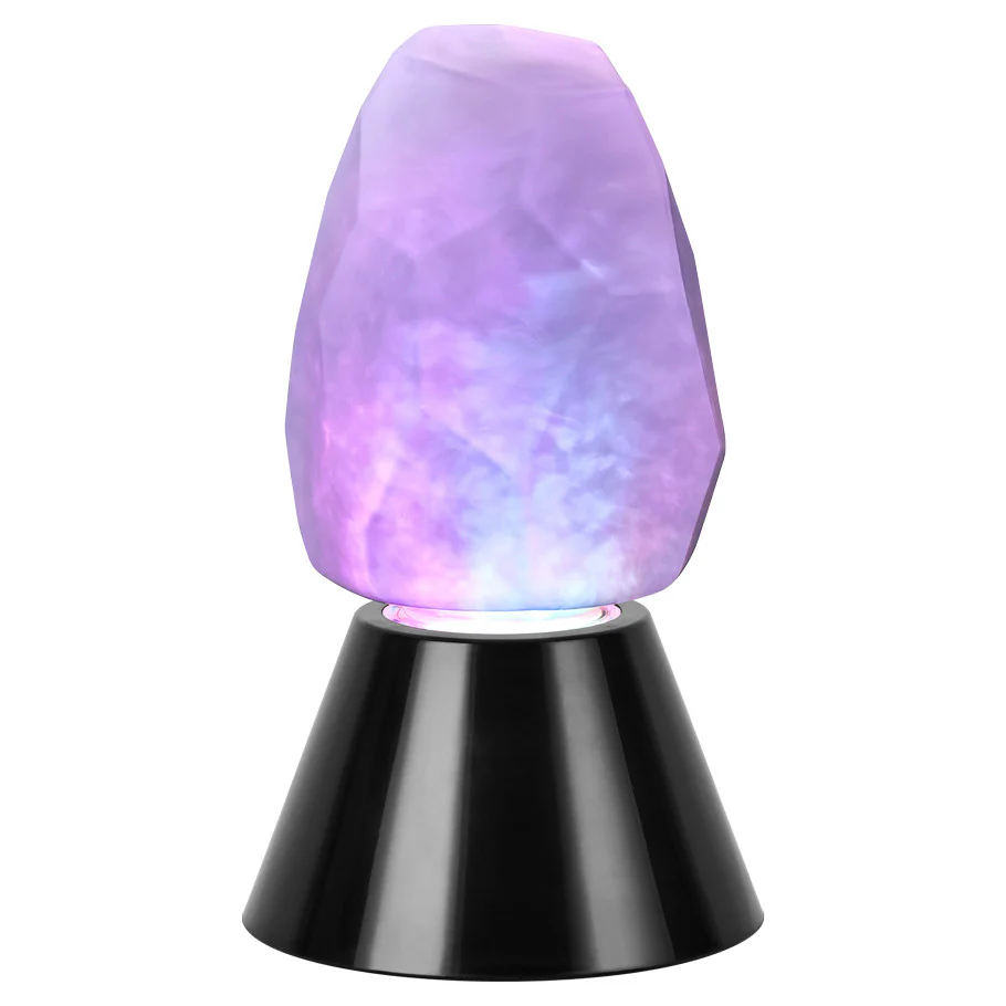 Enhance Gaming: Tabletop Crystal Lamp - Crystal Light with Swirling RGB Lighting