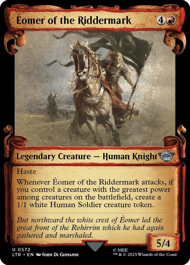 Eomer of the Riddermark [#0572 Showcase Scrolls] (LTR-U-Foil)