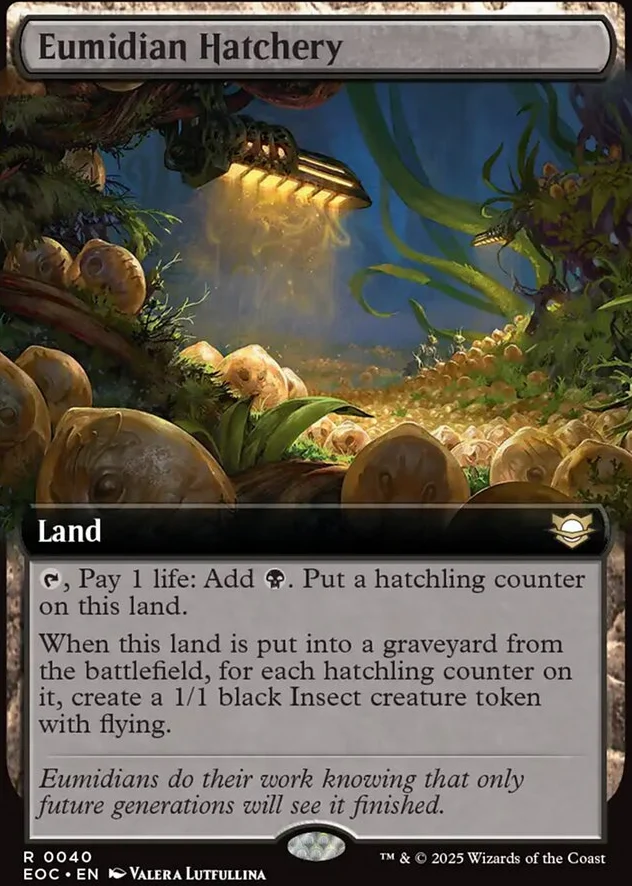 Eumidian Hatchery [ #0040 Extended Art ] (EOC-U)