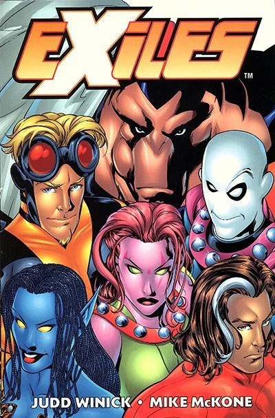 EXILES (2002 Compilation) Vol 1: Down the Rabbit Hole  (Reprints issues 1-4) (USED)