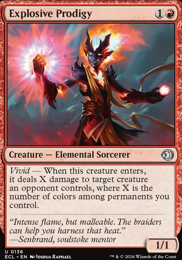 Explosive Prodigy [ #0136 ] (ECL-U) - Image 2