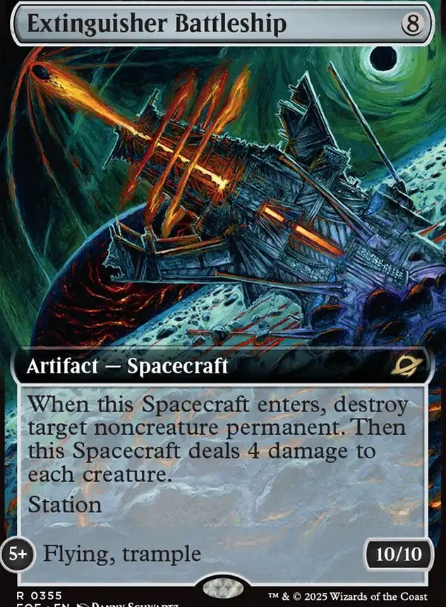 Extinguisher Battleship [ #0355 Extended Art] (EOE-R) - Image 2