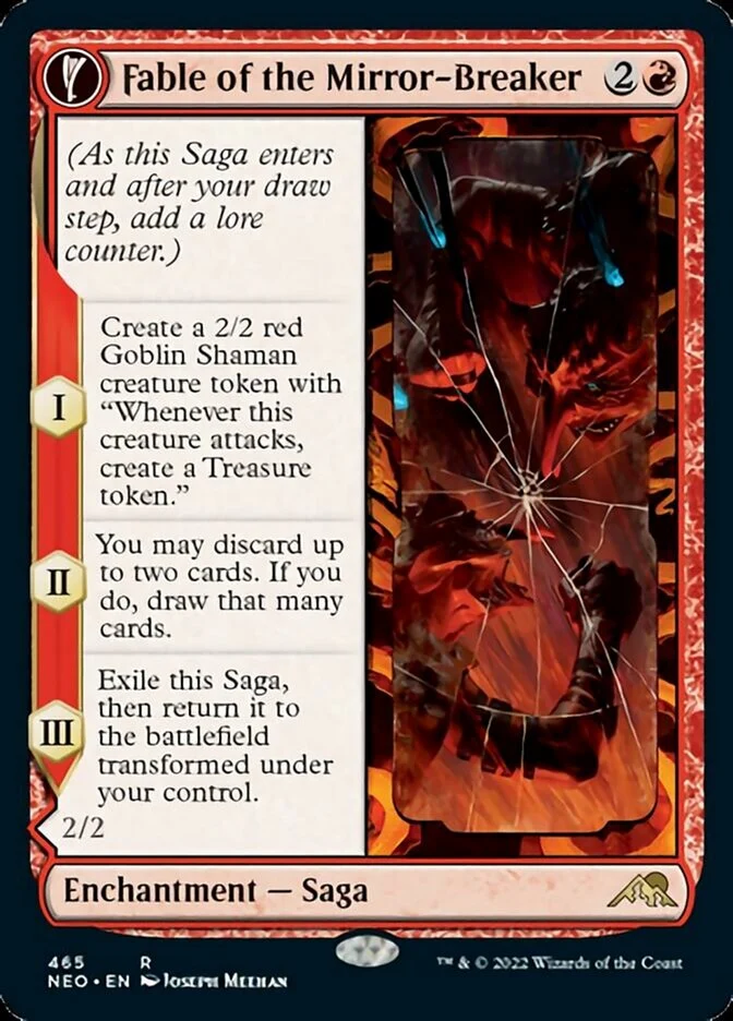 Fable of the Mirror-Breaker // Reflection of Kiki-Jiki [ #465 Extended Art ] (NEO-R)
