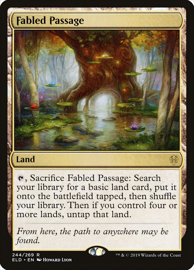 Fabled Passage (ELD-R) Moderate Play