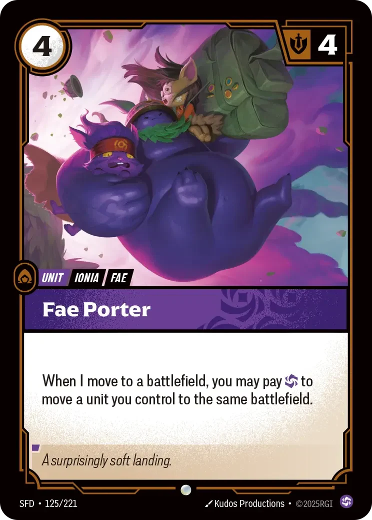 Fae Porter - 125/221 (SFD) Common