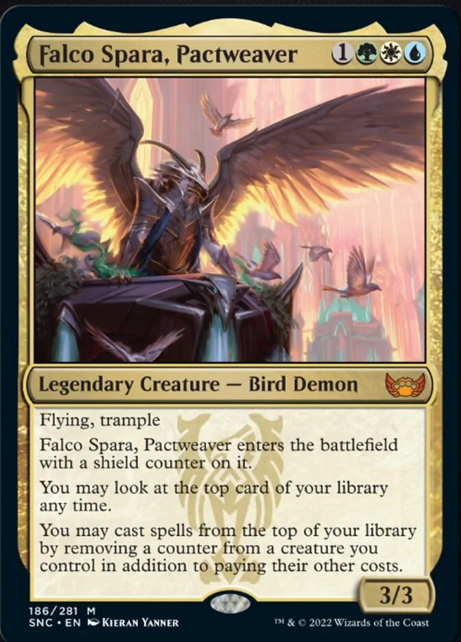Falco Spara, Pactweaver [ #186/281 ] (SNC-M)